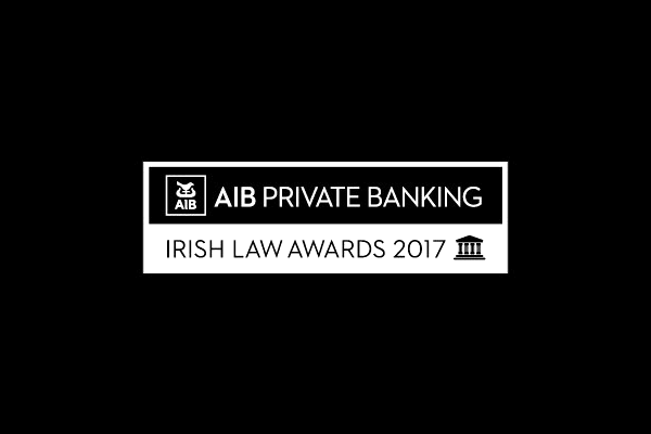 Emblem of the AIB Irish Law Awards 2017